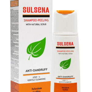 SULSENA ANTI-ROOS SHAMPOO- RUSTGEVENDE KALMERENDE DIEP REINIGENDE EFFECTIEVE ANTI DANDRUFF Shampoo - Peeling met Selenium Sulfide en Natuurlijke SENSOCEL Scrub  150ml