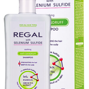 REGAL KALMERENDE ANTI-ROOS Shampoo met Selenium Sulfide voor Elk Haartype 200ml