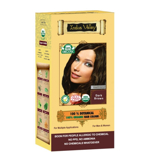 INDUS VALLEY 100% Botanical – Dark Brown